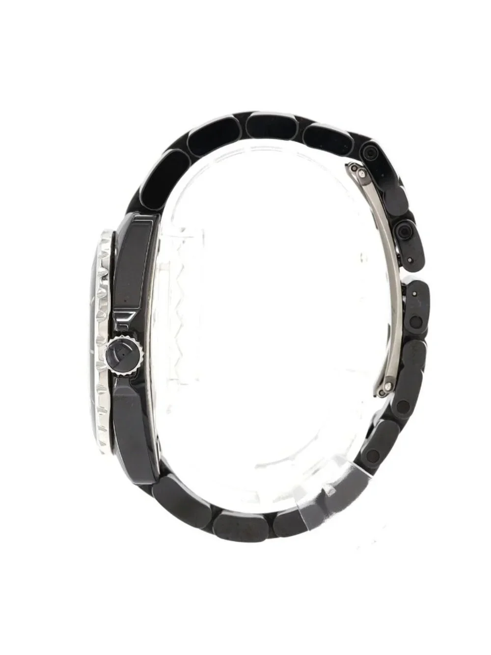 Chanel Intense Black 38 Ceramic Automatic Winding Watch